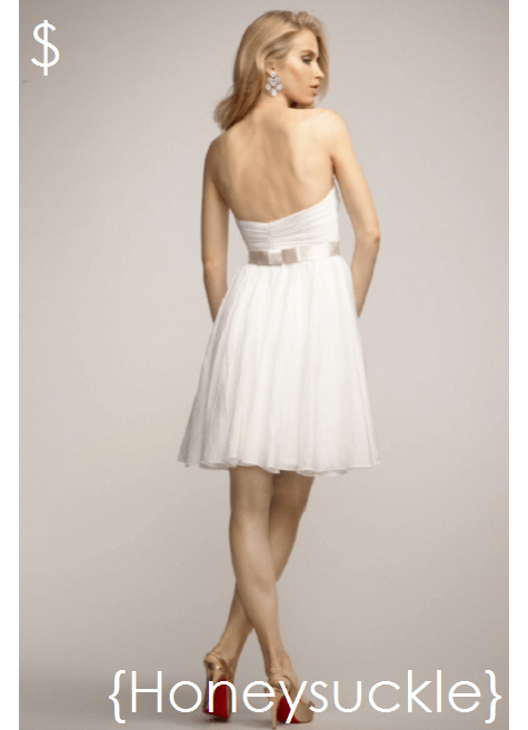 the white dress sample sale