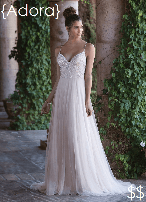 A-line and Fit and Flare - The White Dress