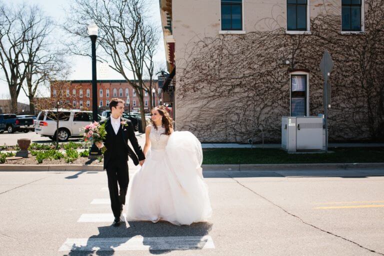 wedding tulle ballgown