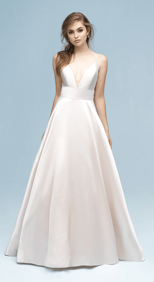Raina - The White Dress - Ball Gown by Allure Bridals