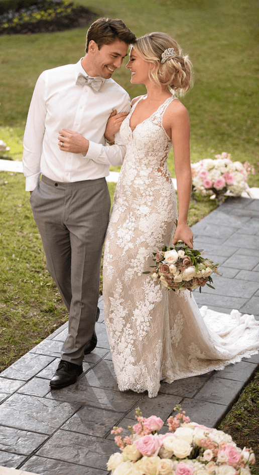 chinese dress ladies Lillian West 66342 Wedding Dress main image 1