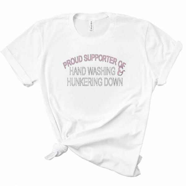 proud supporter white shirt