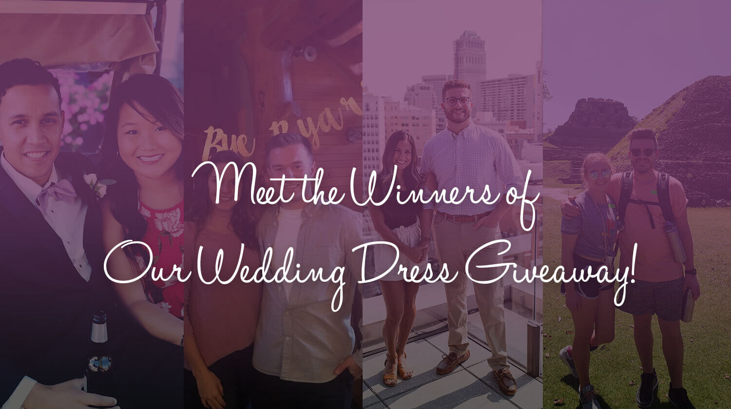 Meet the Winners of Our Wedding Dress Giveaway The White Dress