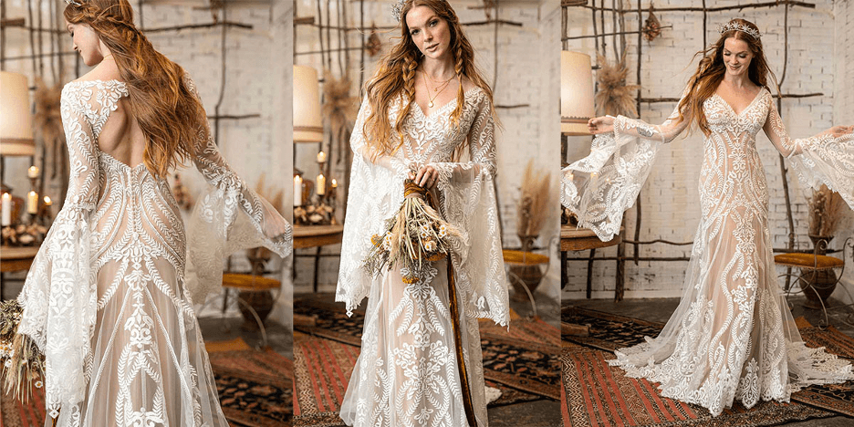 boho wedding dress