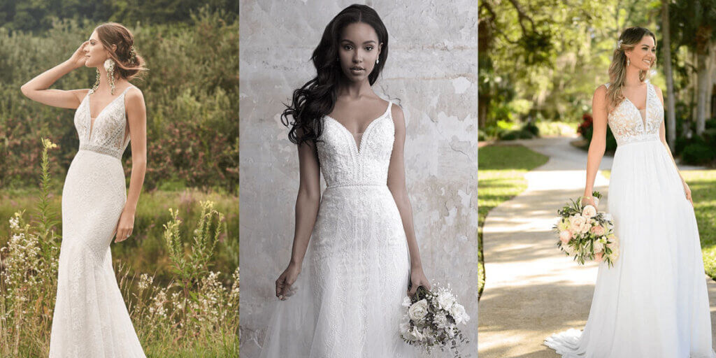 Beautiful Spring Wedding Dresses and Flowers