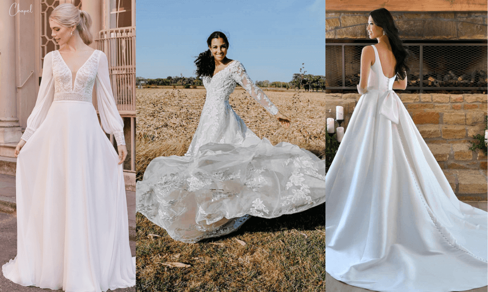 Best Minimony Wedding Dresses | David's Bridal Blog