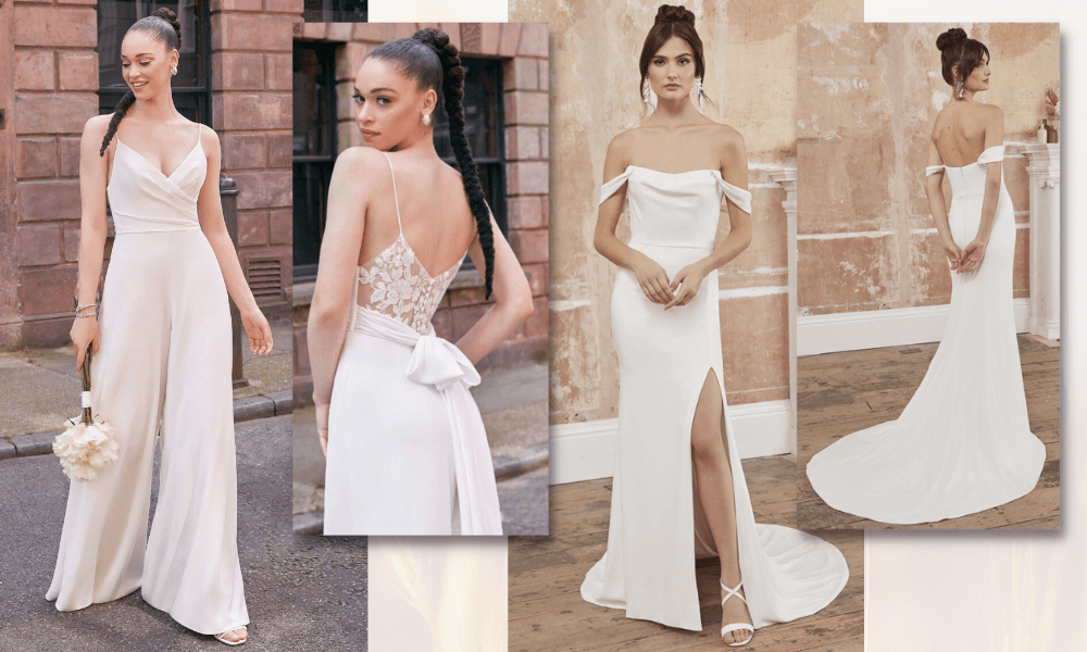 Kenedy and Fynn wedding dresses