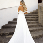 simple, elegant wedding dress, Franchesca