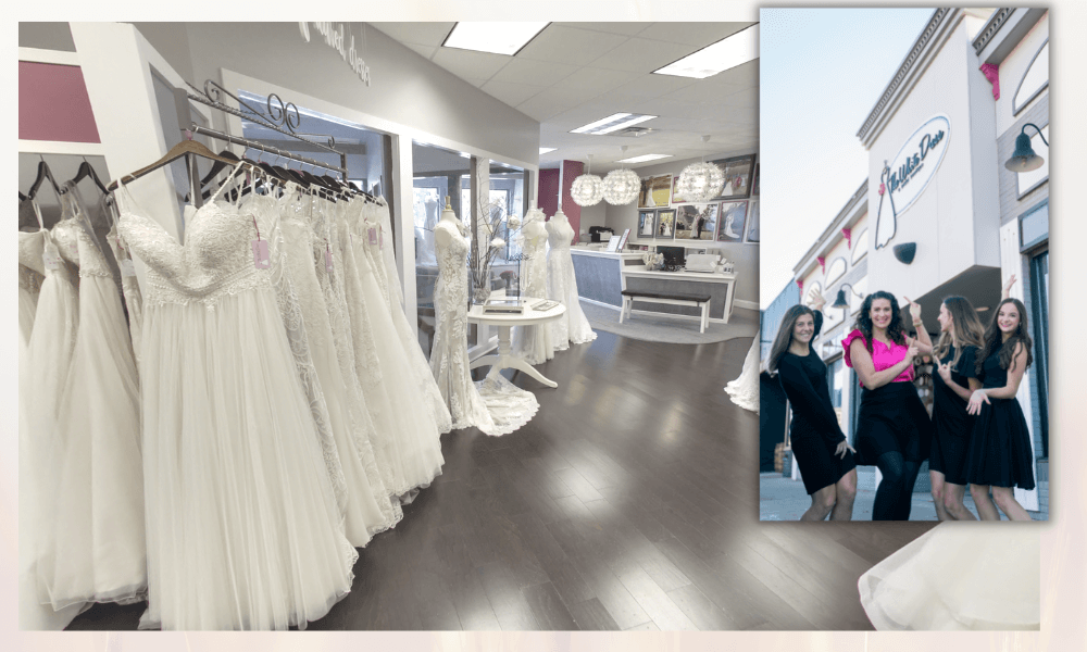 Inside The White Dress boutique