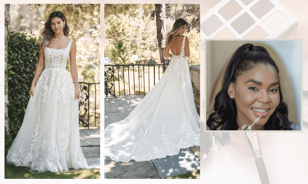 Matching Your Wedding Makeup to Your Aesthetic The White Dress