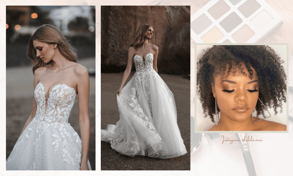 Matching Your Wedding Makeup to Your Aesthetic The White Dress