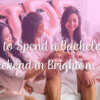 A bride and her bridesmaids celebrate a bachelorette weekend in Brighton, MI.