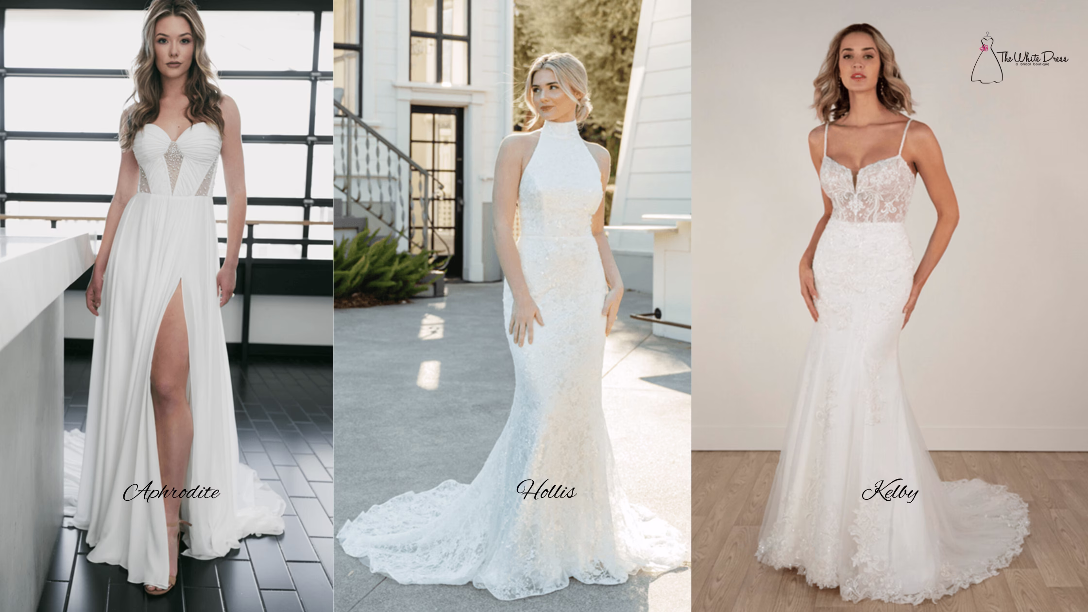 Aphrodite, Hollis, Kelby dresses